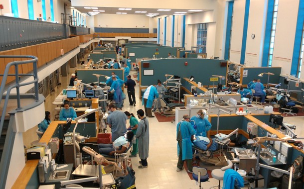 Dental school provides services to the poor