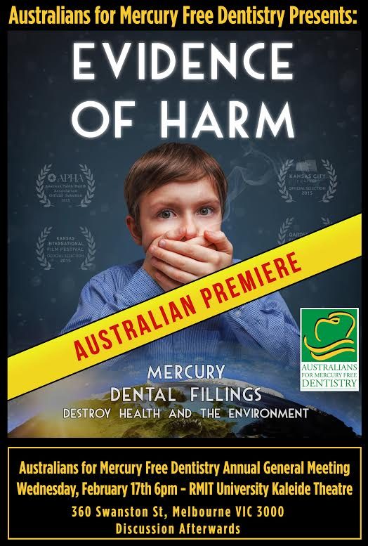 Australian debut of Evidence of Harm 02-17-2016