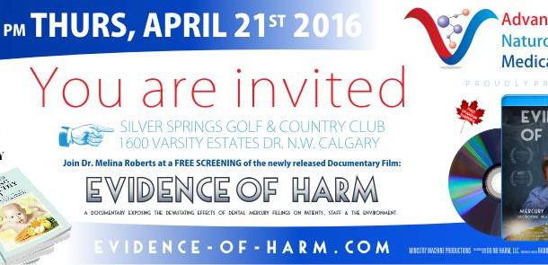 Canadian debut of Evidence of Harm 04-21-2016