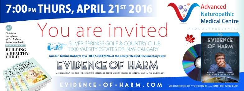 Canadian debut of Evidence of Harm 04-21-2016