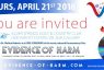 Canadian debut of Evidence of Harm 04-21-2016