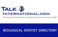 Talk International Mercury Safe Dentist Directory